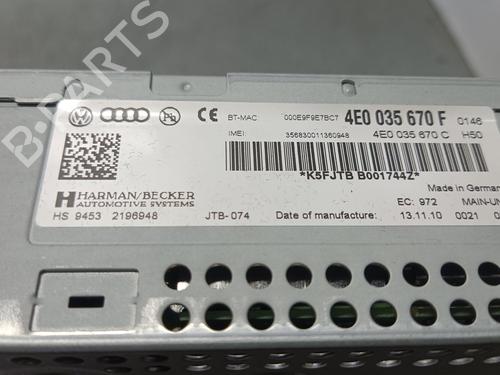 Electronic module AUDI A6 Allroad C6 (4FH) 3.0 TDI quattro | BP29508495M83 