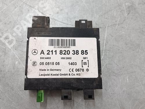 Used Electronic module Electronic module MERCEDES-BENZ E-CLASS (W211) E 320 CDI (211.026) (204 hp) 10748873 10748873
