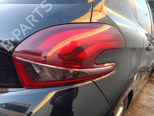 Used Right taillight PEUGEOT 208 I (CA_, CC_) 1.2 VTI 82 (82 hp) 17098554
