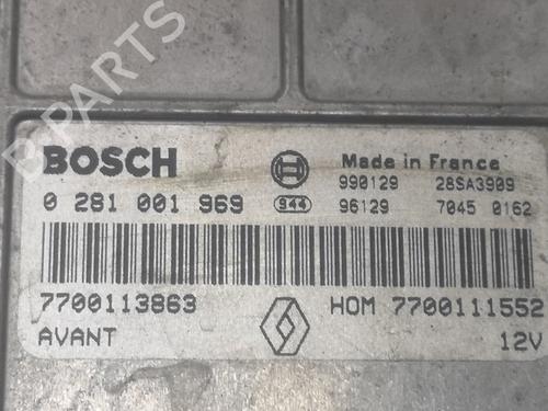 Engine control unit (ECU) RENAULT MEGANE I Coach (DA0/1_)  | BP15512904M57 