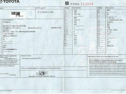 Engine TOYOTA AURIS (_E15_) 1.8 Hybrid (ZWE150_, ZWE150R) | BP32250725M1 