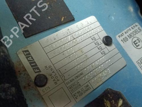 Break pedal FIAT PANDA (169_) 1.2 (169.AXB11, 169.AXB1A) | BP31868599I19