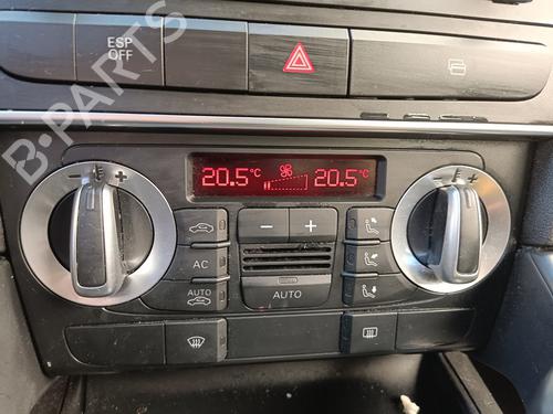 Airco bedieningspaneel AUDI A3 (8P1) 1.9 TDI (105 hp) 8P0820043 |