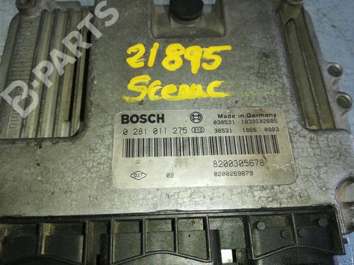 Engine control unit (ECU) RENAULT SCÉNIC II (JM0/1_)  | BP9501109M57 