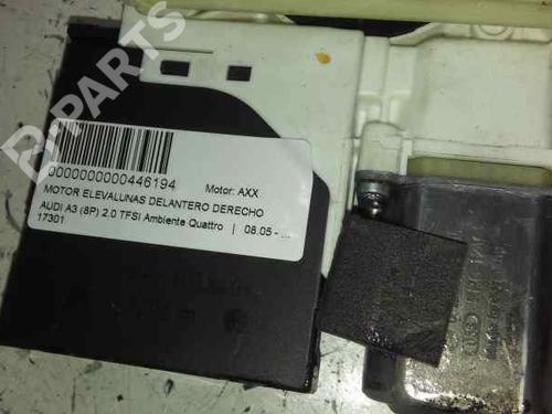 Used Right front window motor AUDI A3 (8P1) 2.0 TFSI quattro (200 hp) 1552908