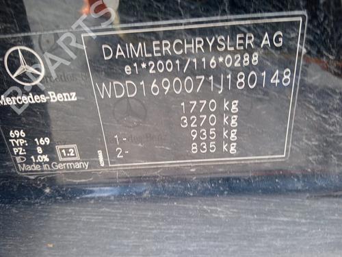 Mass air flow sensor MERCEDES-BENZ A-CLASS (W169) A 180 CDI (169.007, 169.307) | BP11025518M95 