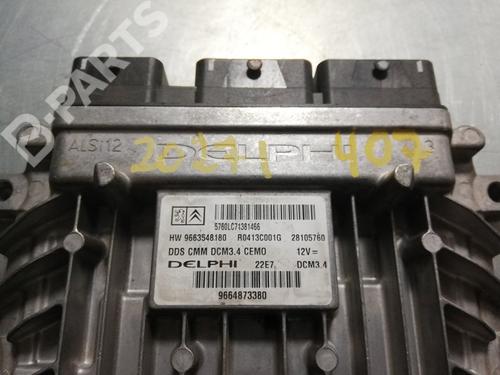 Engine control unit (ECU) PEUGEOT 407 SW (6E_, 6D_) 2.0 HDi 135 | BP6834376M57 