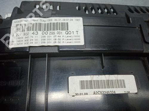 Instrument cluster MERCEDES-BENZ C-CLASS (W204) C 200 CDI (204.007, 204.006) | BP8958867C47 