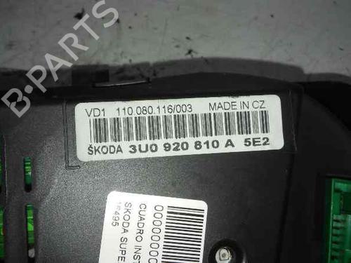 Instrument cluster SKODA SUPERB I (3U4)  | BP1926976C47 