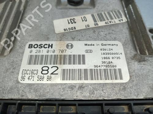 Engine control unit (ECU) PEUGEOT 206 Hatchback (2A/C)  | BP18951493M57 