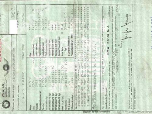 Left sun visor BMW 7 (E65, E66, E67) 730 d | BP5879126I1  - Image 8