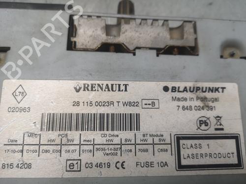 Radio RENAULT MEGANE III Coupe (DZ0/1_) 1.5 dCi (DZ0B) | BP5878843E6 