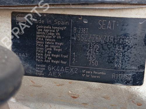 Alternator SEAT IBIZA II (6K1) 1.4 i | BP29183487M7 