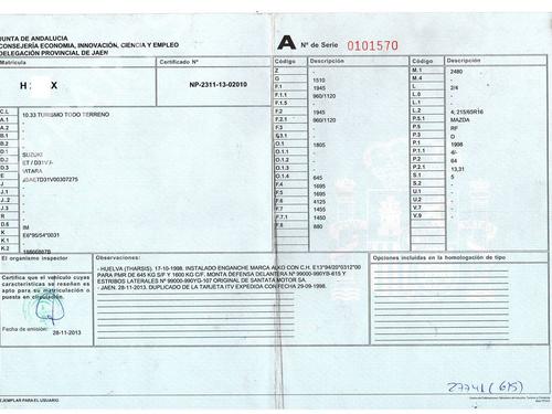 Left taillight SUZUKI VITARA (ET) HDI (SE 420HDI) | BP39095258C34 - Image 4