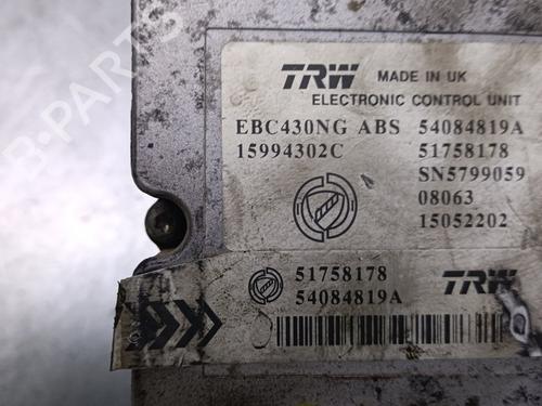 Used ABS pump LANCIA YPSILON (843_) 1.2 (843.AXA1A) (60 hp) 17308107