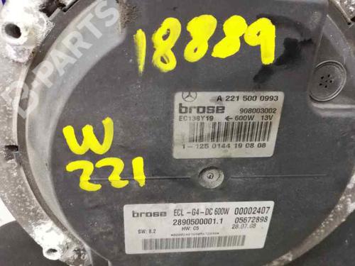 Radiator fan MERCEDES-BENZ S-CLASS (W221, V221) S 320 CDI (221.022, 221.122) | BP3135152M35 