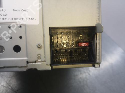 Radio VW GOLF VI (5K1)  | BP16187371E6
