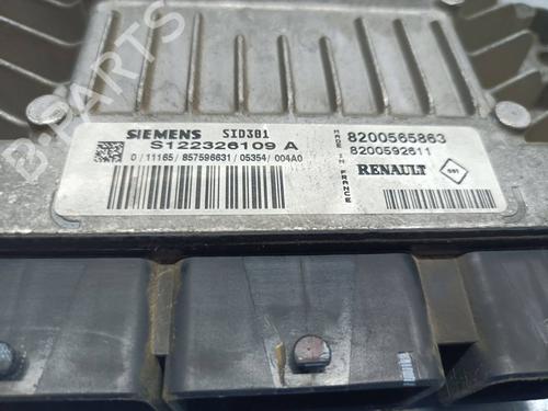 Engine control unit (ECU) RENAULT MEGANE II (BM0/1_, CM0/1_)  | BP19129721M57 