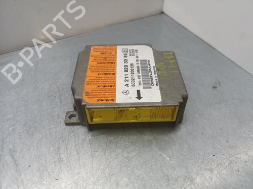 Airbag styreenhed MERCEDES-BENZ E-CLASS (W211) E 270 CDI (211.016) (177 hp) 16302481
