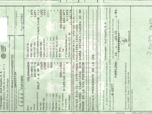 Startmotor VW GOLF III (1H1)  | BP29815642M8