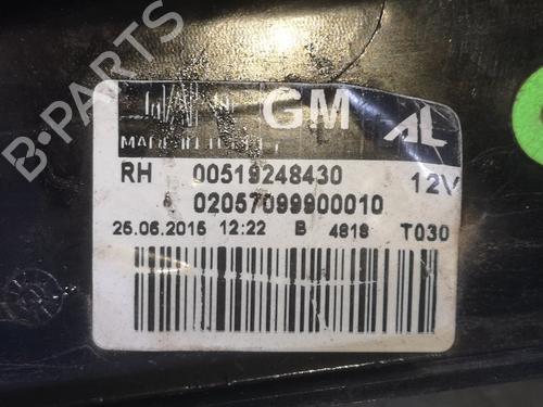 Right taillight OPEL COMBO Box Body/MPV (X12) 1.3 CDTI (B05) | BP18142156C35 