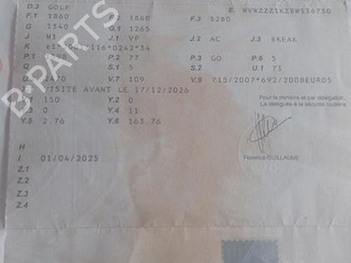 Engine VW GOLF VI (5K1)  | BP32238206M1 