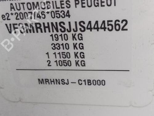 Steering wheel PEUGEOT 3008 II SUV (MC_, MR_, MJ_, M4_)  | BP29720571C49 