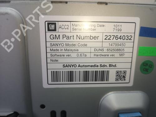 Display monitor OPEL ASTRA J (P10)  | BP13876623C48 