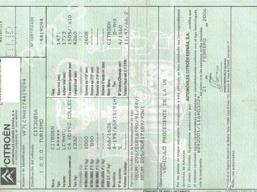 Engine control unit (ECU) CITROËN C4 I (LC_)  | BP11381635M57 