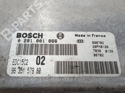 Engine control unit (ECU) PEUGEOT 206 Hatchback (2A/C)  | BP10864234M57 