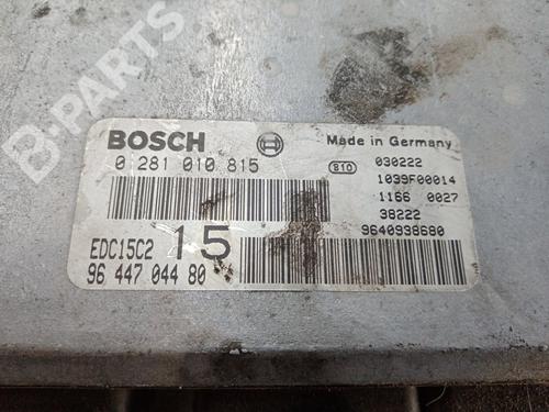 Engine control unit (ECU) PEUGEOT 206 Hatchback (2A/C)  | BP9808990M57 