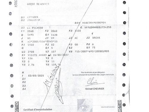 Bakaksel CITROËN C4 Picasso I MPV (UD_) 1.6 HDi 110 | BP29696592M2 