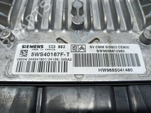 Engine control unit (ECU) PEUGEOT 407 (6D_) 2.0 (6DRFNB, 6DRFNE) | BP19119145M57 