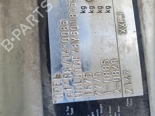 Engine control unit (ECU) OPEL ASTRA G Hatchback (T98)  | BP11394700M57 