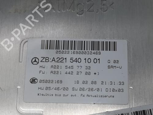Electronic module MERCEDES-BENZ S-CLASS (W221, V221) S 320 CDI (221.022, 221.122) | BP21597210M83 