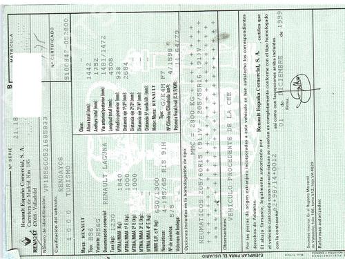 Engine control unit (ECU) RENAULT LAGUNA I (B56_, 556_) 1.6 16V (B568, B561) | BP31014019M57