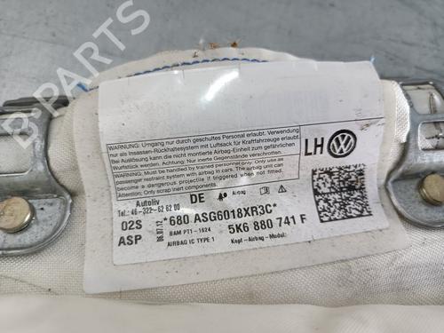 Right curtain airbag VW GOLF VI (5K1)  | BP21115330C12 