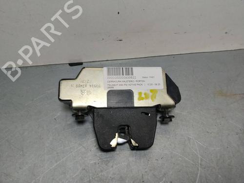 Used Tailgate lock PEUGEOT 208 II (UB_, UP_, UW_, UJ_) [2019-2025]  30795828