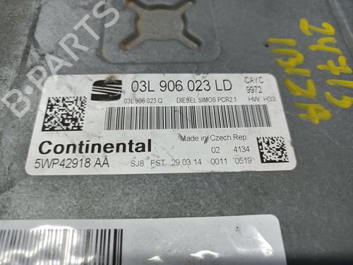 Engine control unit (ECU) SEAT IBIZA IV (6J5, 6P1)  | BP16738549M57 