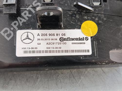 Climate control MERCEDES-BENZ C-CLASS (W205) C 220 BlueTEC / d (205.002, 205.004) | BP10326907I5 