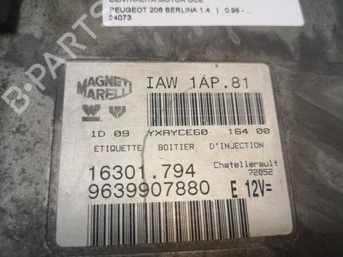 Engine control unit (ECU) PEUGEOT 206 Hatchback (2A/C)  | BP13816778M57 