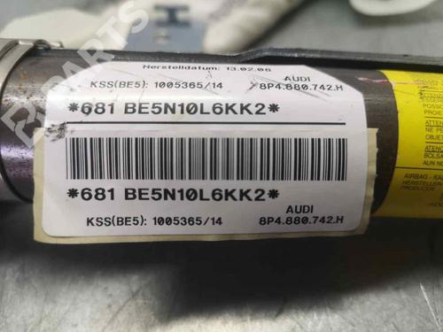 Right curtain airbag AUDI A3 Sportback (8PA)  | BP9181771C12 