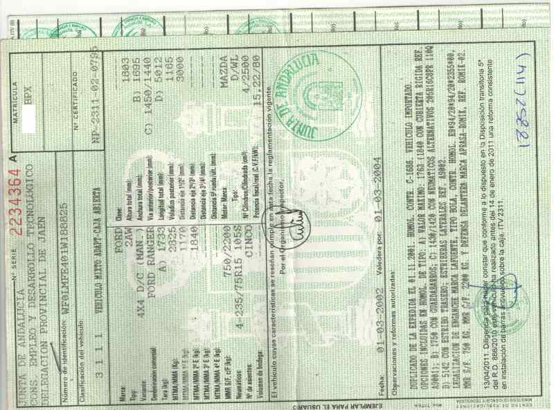 Rear differential FORD RANGER (ER, EQ, R_) 2.5 TD 4x4 5127293 | B-Parts