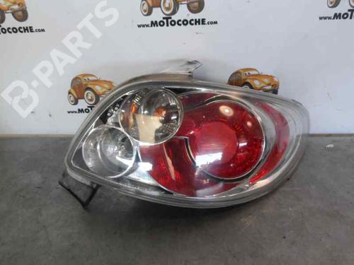 Used Right taillight PEUGEOT 206 Hatchback (2A/C) 1.9 D (69 hp) 346421
