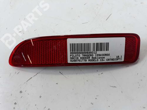 Used Rear bumper left light Rear bumper left light DACIA LOGAN MCV II 1.5 dCi (90 hp) 1262331 1262331