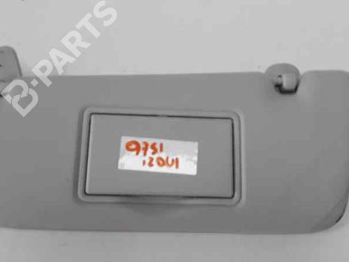 Used Left sun visor Left sun visor SMART FORTWO Coupe (453) electric drive / EQ (453.391) (56 hp) 4087660 4087660