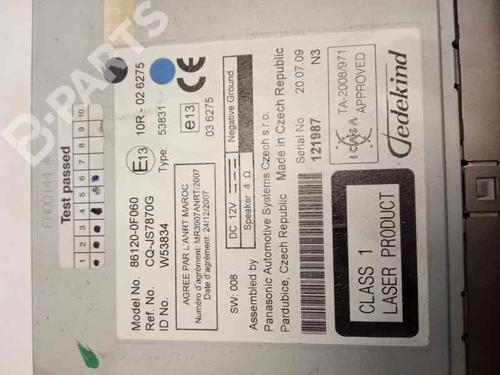 Radio TOYOTA VERSO (_R2_) 2.0 D-4D (AUR20_, AUR20R) | BP4511451E6 