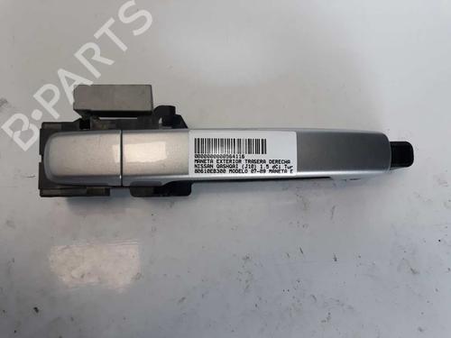 Used Rear right exterior door handle NISSAN QASHQAI / QASHQAI +2 I (J10, NJ10, JJ10E) [2006-2014]  4985065