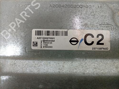 Engine control unit (ECU) NISSAN MICRA V (K14) 0.9 IG-T | BP33173286M57 - Image 3
