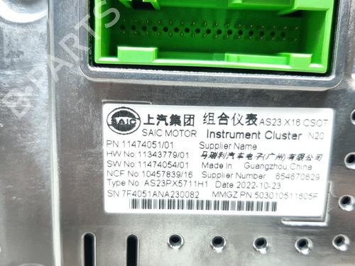 Instrument cluster MG MG HS (AS23)  | BP22552570C47 